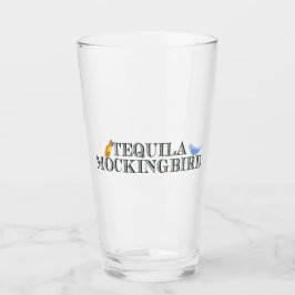 Copo De Pint Tequila Mockingbird Engraçado Toque de Palavra Lit