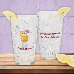 Copo De Pint Tequila Sunrise Coctail