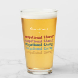 Copo De Pint Terapêutica Ocupacional Retroativa OT Personalizad