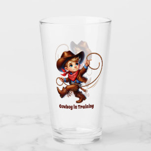Copo De Pint Texto adicional do treinamento legal do Cowboy