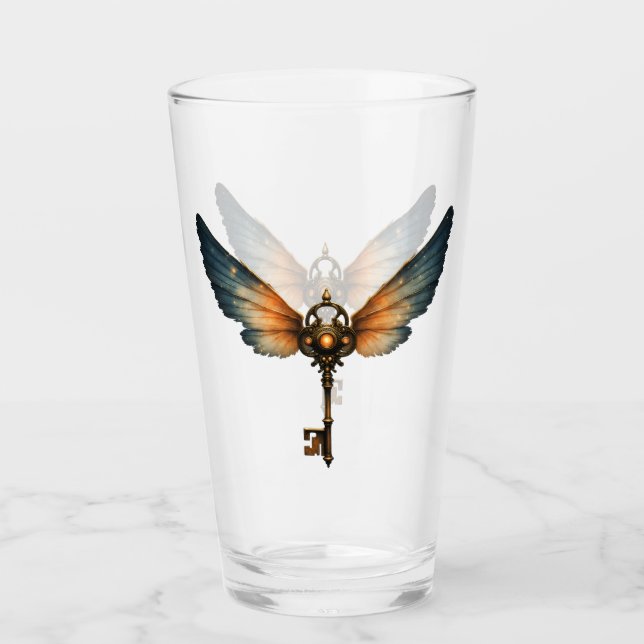 Copo De Pint The Key of Eternity – Steampunk Wings  (Frente)
