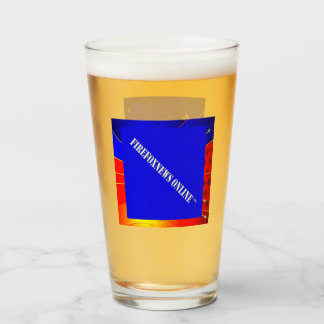Copo De Pint The Official FIREFOXNEWS ONLINE™ Beverage Glass