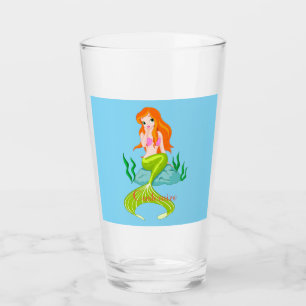 Copo De Pint Thunder_Cove da Sereia Vermelha Cuja Chave É Corta