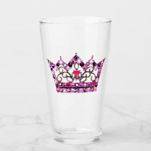Copo De Pint "Tiara cor-de-rosa"