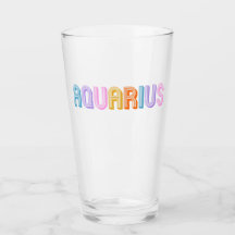 Tigrafia Aquarius, trendy zodiac colorido