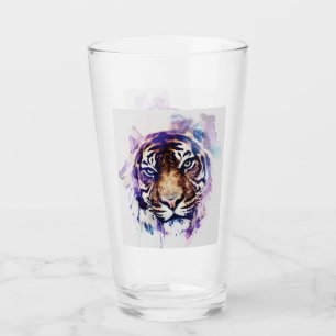 Copo De Pint Tigre de Aquarela
