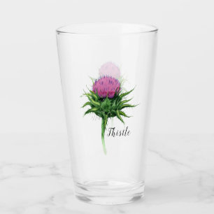 Copo De Pint Tijolo de Púrpura de Aquarela