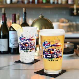 Copo De Pint Time Go Team de Personalização