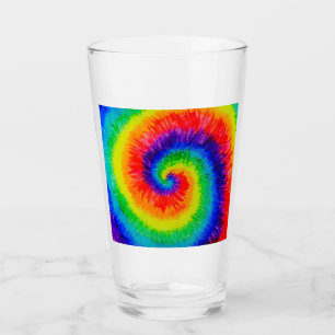 Copo De Pint Tinta de Álcool Rainbow Tie-Dye