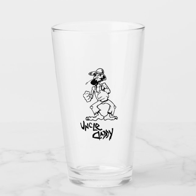 Copo De Pint Tio Pai Beer Glass Hillbilly Redneck (Frente)