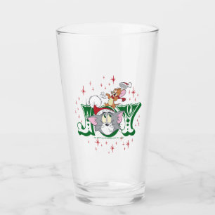 Copo De Pint Tom e Jerry Holiday Joy