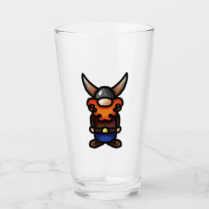 Copo De Pint Tomate com Vidro Visor de Barba Vermelha