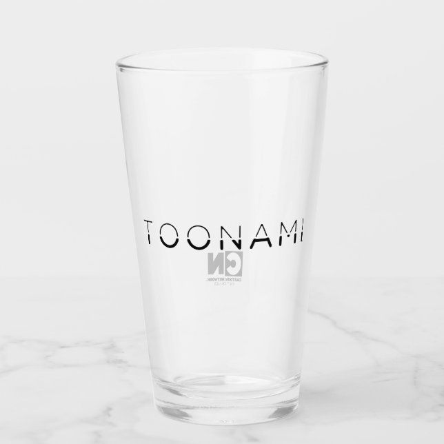 Copo De Pint Toonami Split Font Logo (Frente)