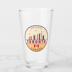 Copo De Pint Toronto Canada City Skyline Emblem