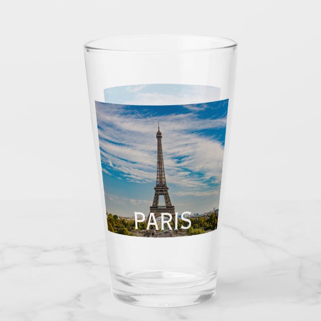 Copo De Pint Torre Eiffel em Paris (Frente)