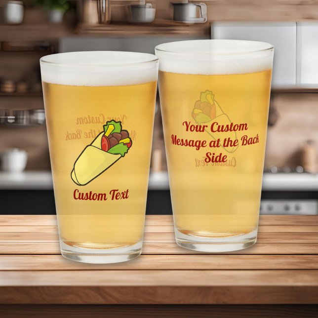 Copo De Pint Tortilla Sandwich Wrap (Criador carregado)