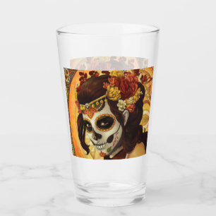 Copo De Pint Travesseiro decorativo Dia De Los Muertos