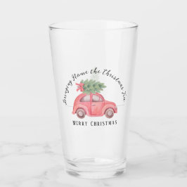 Copo De Pint Trazendo Para Casa O Tumbador De Vidro De Árvore D