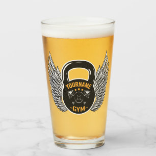 Copo De Pint Treinador Personalizado de Malhações GYM Kettleb