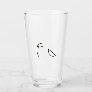 Copo De Pint Três aves no arame