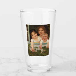 Copo De Pint Três crianças na janela