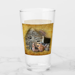 Copo De Pint Três Pequenos Porcos No Barão Russo Narrando