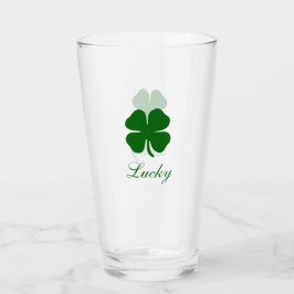 Copo De Pint Trevo Irlandês Verde Personalizado