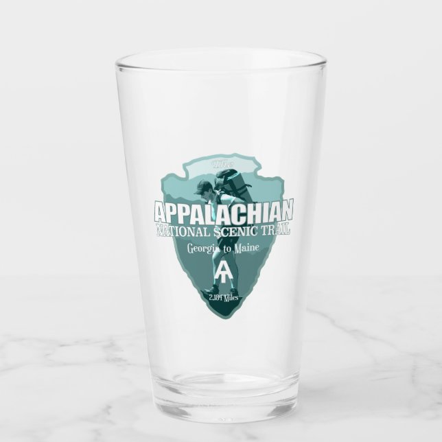 Copo De Pint Trilha Appalachian (Ponta de seta T) (Frente)