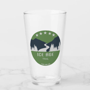 Copo De Pint Trilha de Idade do Gelo