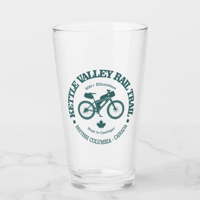 Copo De Pint Trilha de Kettle Valley (ciclismo) (Frente)