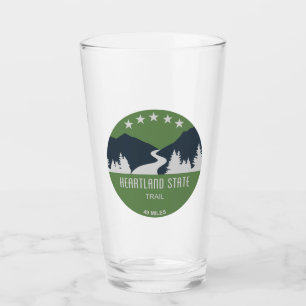 Copo De Pint Trilha do Estado da Heartland