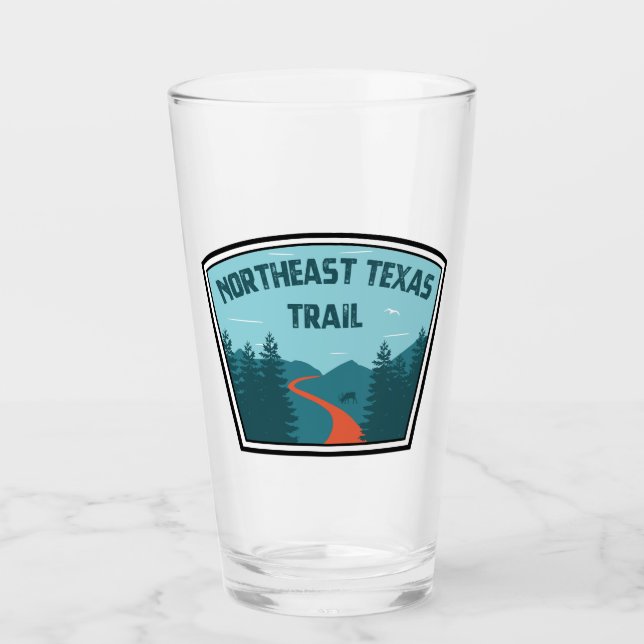 Copo De Pint Trilha do Nordeste do Texas (Frente)