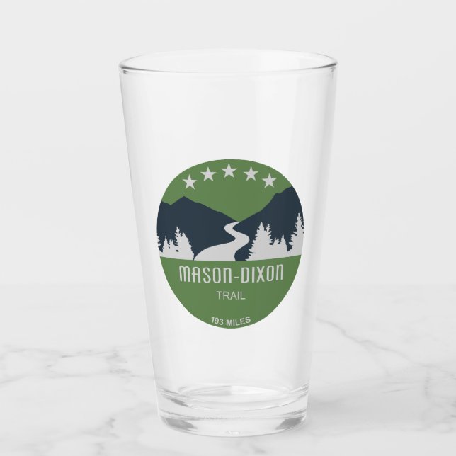 Copo De Pint Trilha Mason-Dixon (Frente)