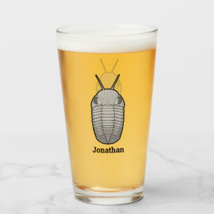 Copo De Pint Trilobite pré-histórico
