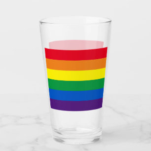 Copo De Pint Tripas arco-íris cores Lgbt Lgbtq gay flag