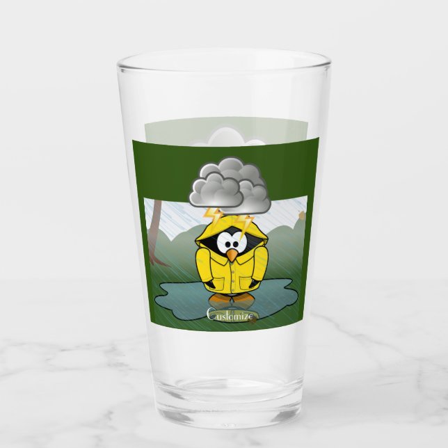 Copo De Pint Trocando Rainy Day Pinguin Thunder_Cove (Frente)
