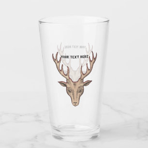 Copo De Pint Troféu Marrom-masculino Deer Head Grandes Atletas