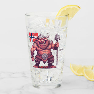 Copo De Pint Troll Norueguês de Nome Personalizado