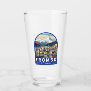 Copo De Pint Tromso Norway Viagem Art Vintage