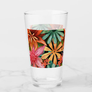 Copo De Pint tropical/havaiano/floral/floral
