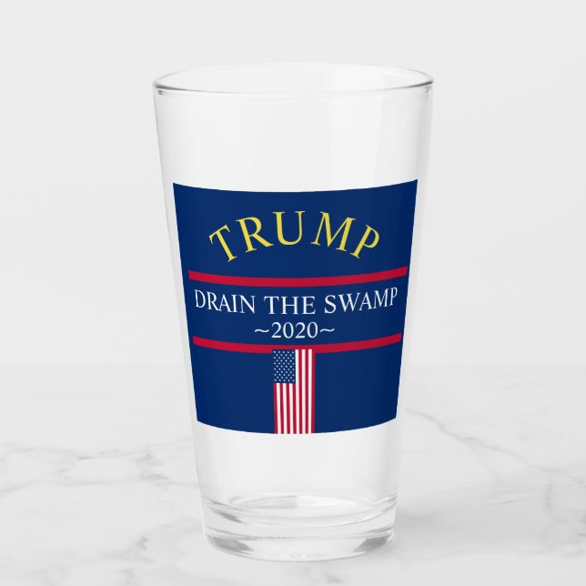 Copo De Pint Trump derruba o Tumbler do pântano (Frente)