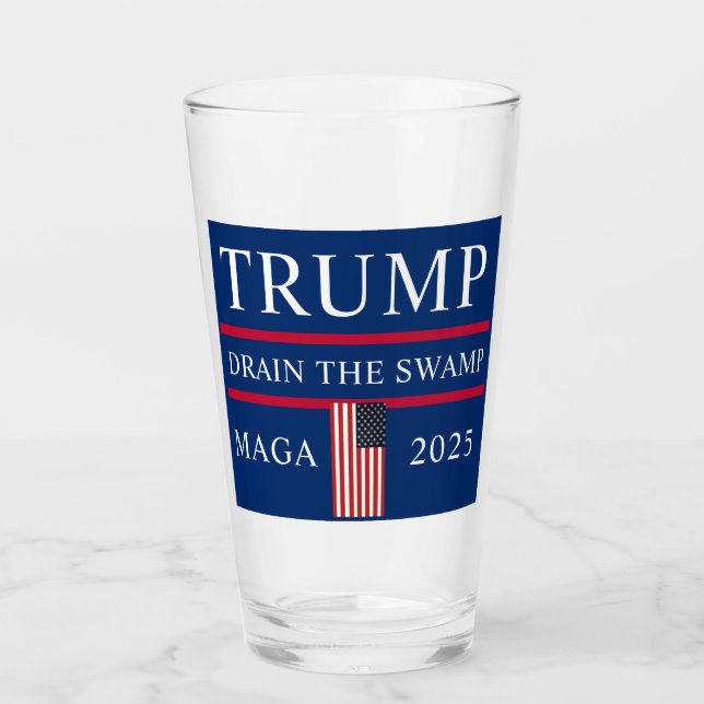 Copo De Pint Trump Drain the Swamp Tumbler (Frente)