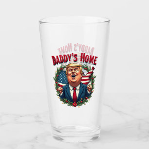 Copo De Pint Trump é o meu presidente Pai em casa no Natal