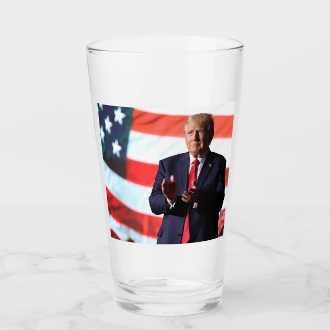 Copo De Pint Trump - Presidente Trump (Frente)