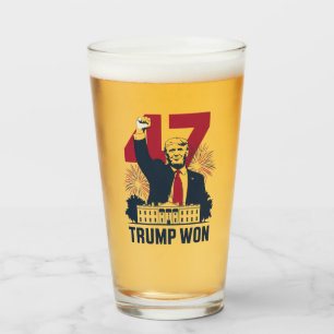 Copo De Pint Trump Venceu Novamente Eleição 2024 Presidente 47º
