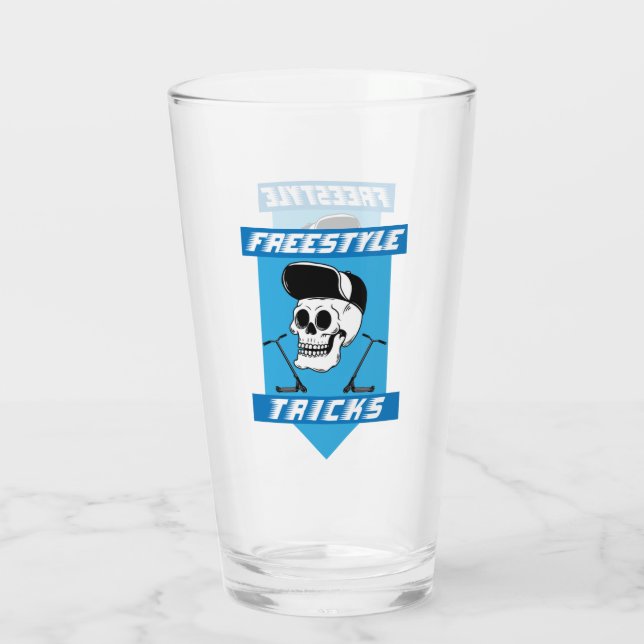 Copo De Pint Truques de Cavaleiro Sem Patinete Pro (Verso)