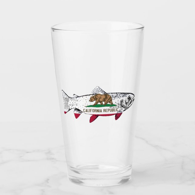 Copo De Pint Truta da Califórnia (Frente)