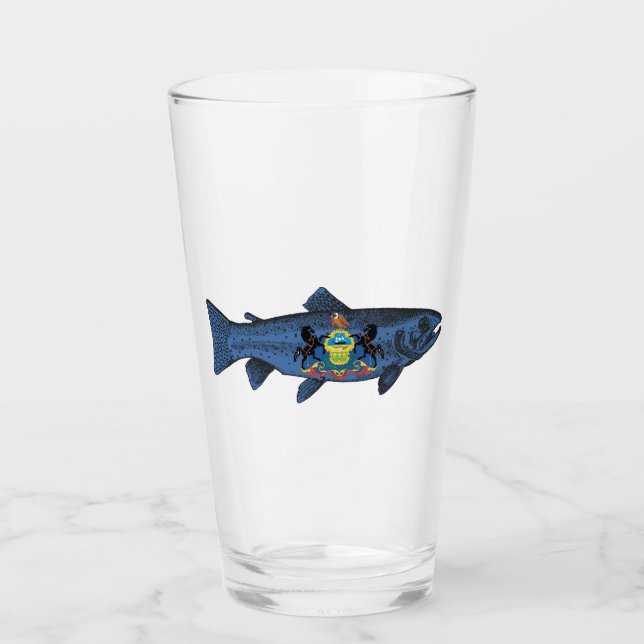 Copo De Pint Truta da Pensilvânia (Frente)