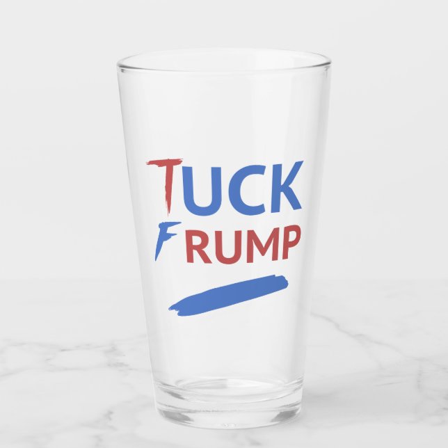 Copo De Pint Tuck Frump Anti-Trump (Frente)