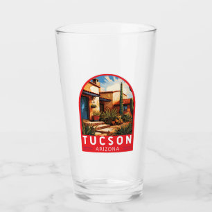 Copo De Pint Tucson Arizona Viagem de Arte Emblem